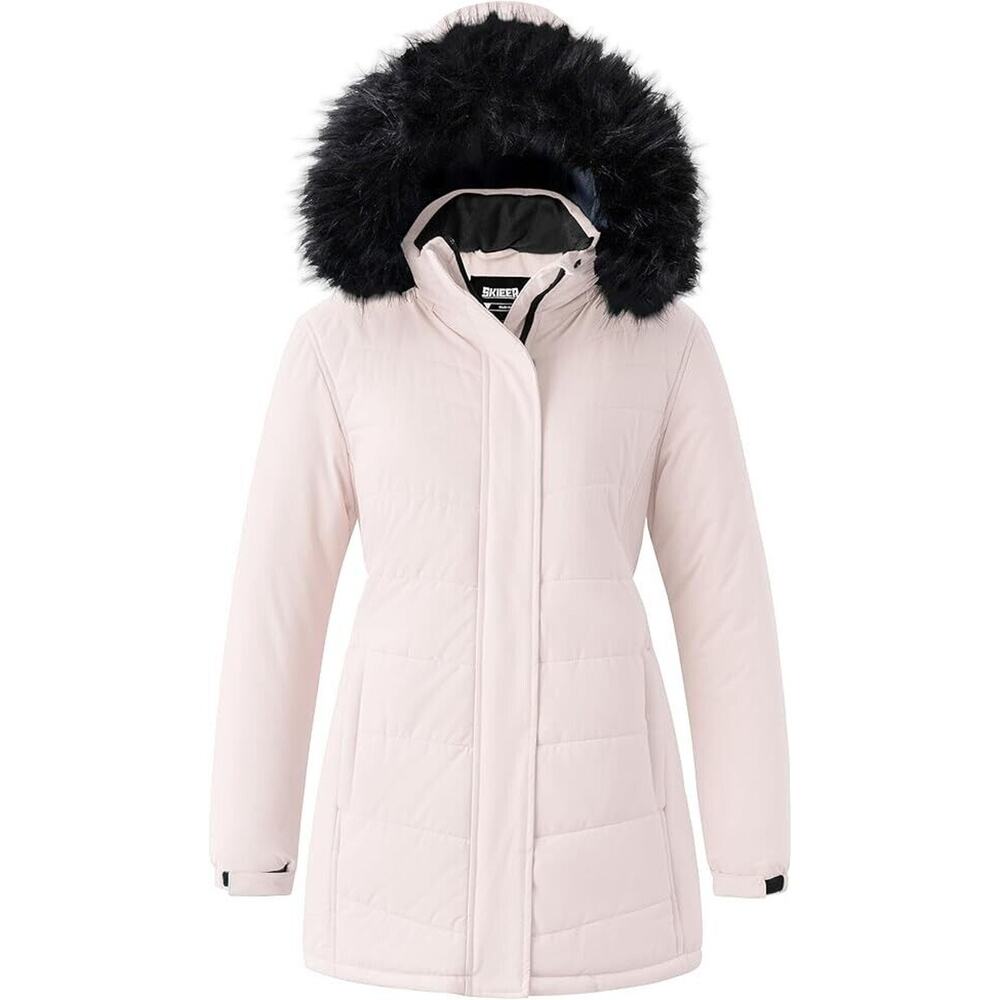 Skieer Women's Waterproof Ski Jacket Warm Snow Winter Coat Mountain Windproof